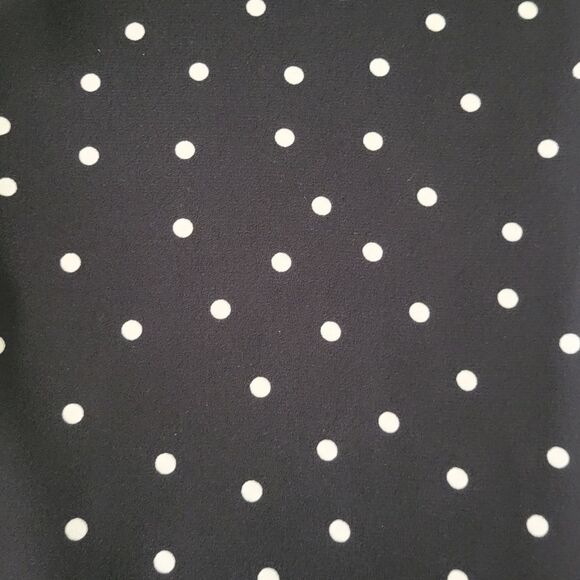 Talbots Navy Dotty Print Capris Pant - Picture 11 of 15